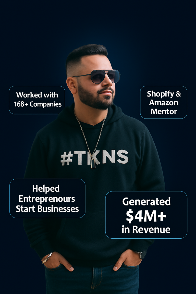 King Navjot Singh — Expert eCommerce Mentor Helping Entrepreneurs Build 6-Figure Businesses